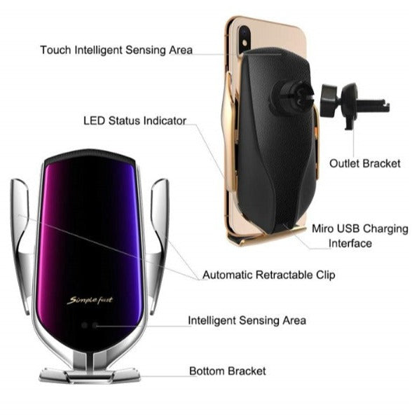 Mobile Phone Car Wireless Charger