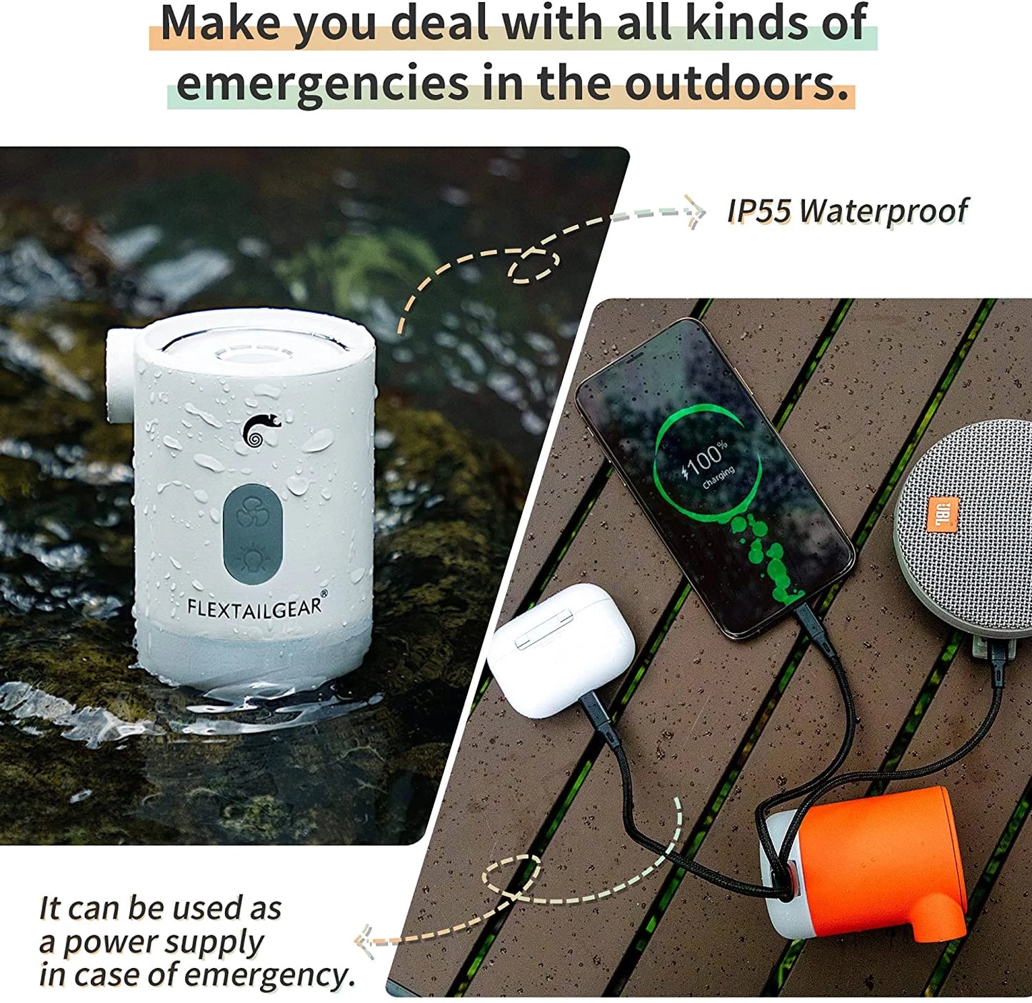Multifunctional Portable Air Pump