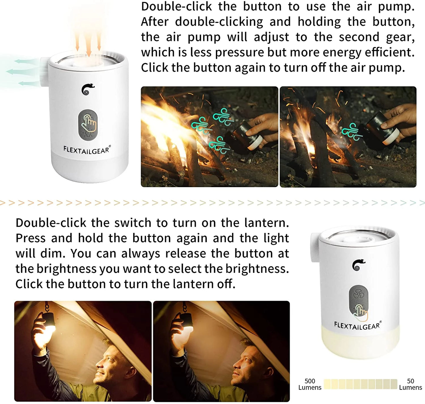 Multifunctional Portable Air Pump